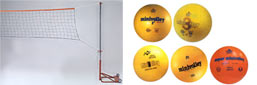 Спортивное оборудование для мини-волейбола компании Barret