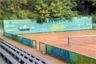 Рекламные баннеры и системы печати для теннисного корта 