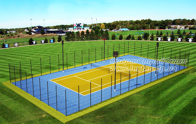 Строительство теннисных кортов | проект теннисных кортов | оборудование для тениса